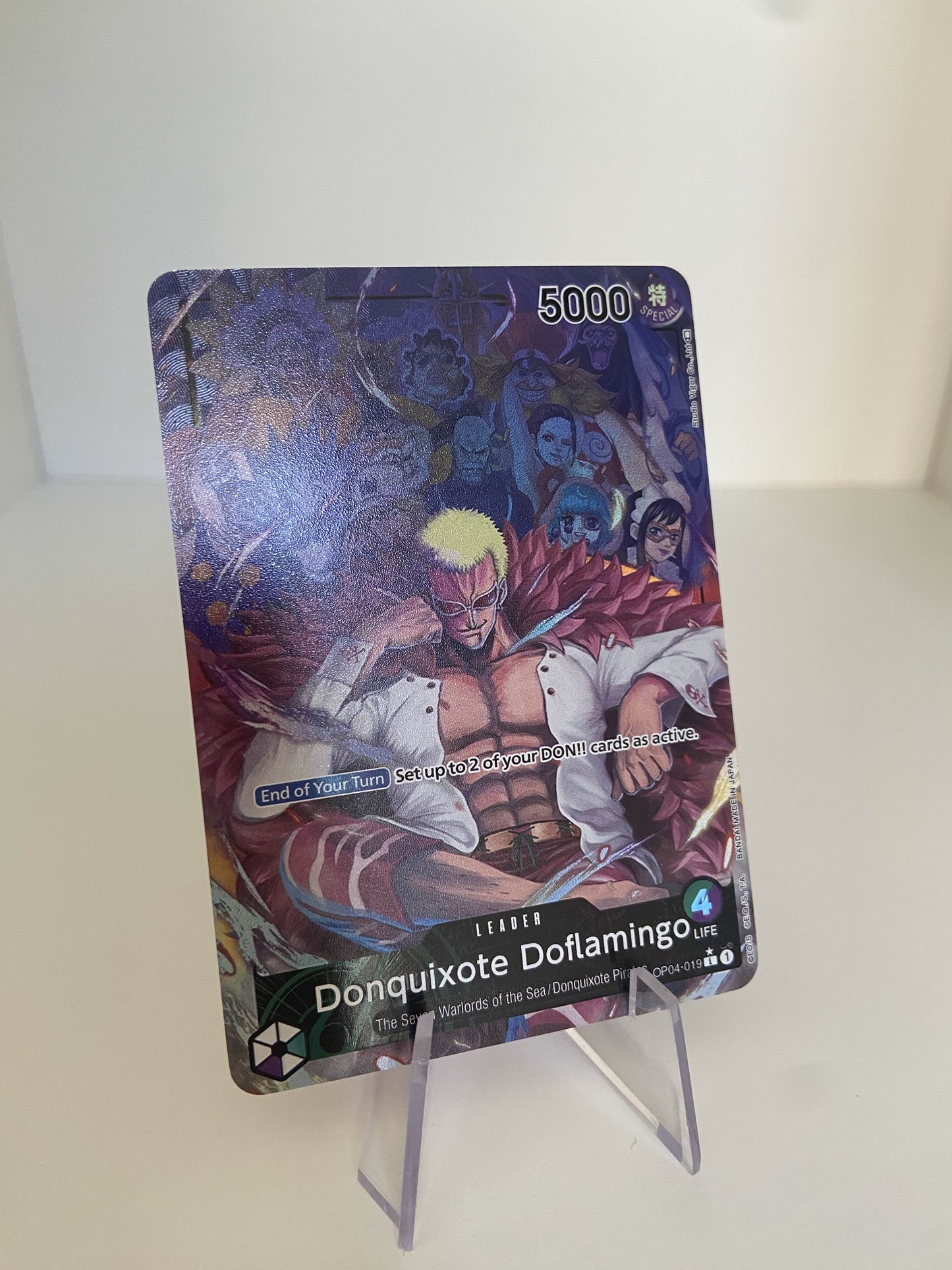 Donquixote Doflamingo LEADER ALT (OP04-019) (EN)