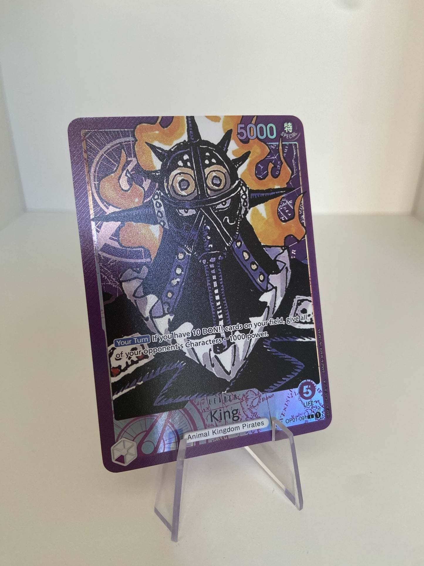 King LEADER ALT (OP01-091) (EN)