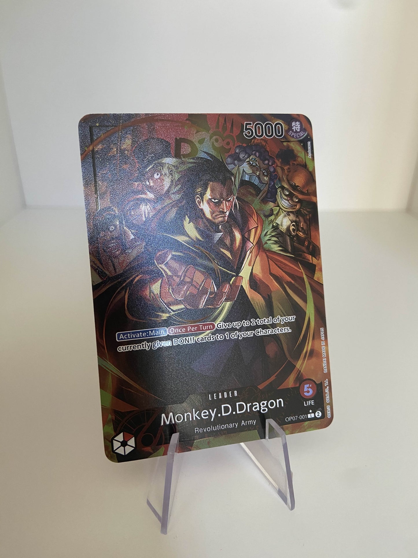 Monkey.D.Dragon LEADER ALT (OP07-001) (V.2) (EN)