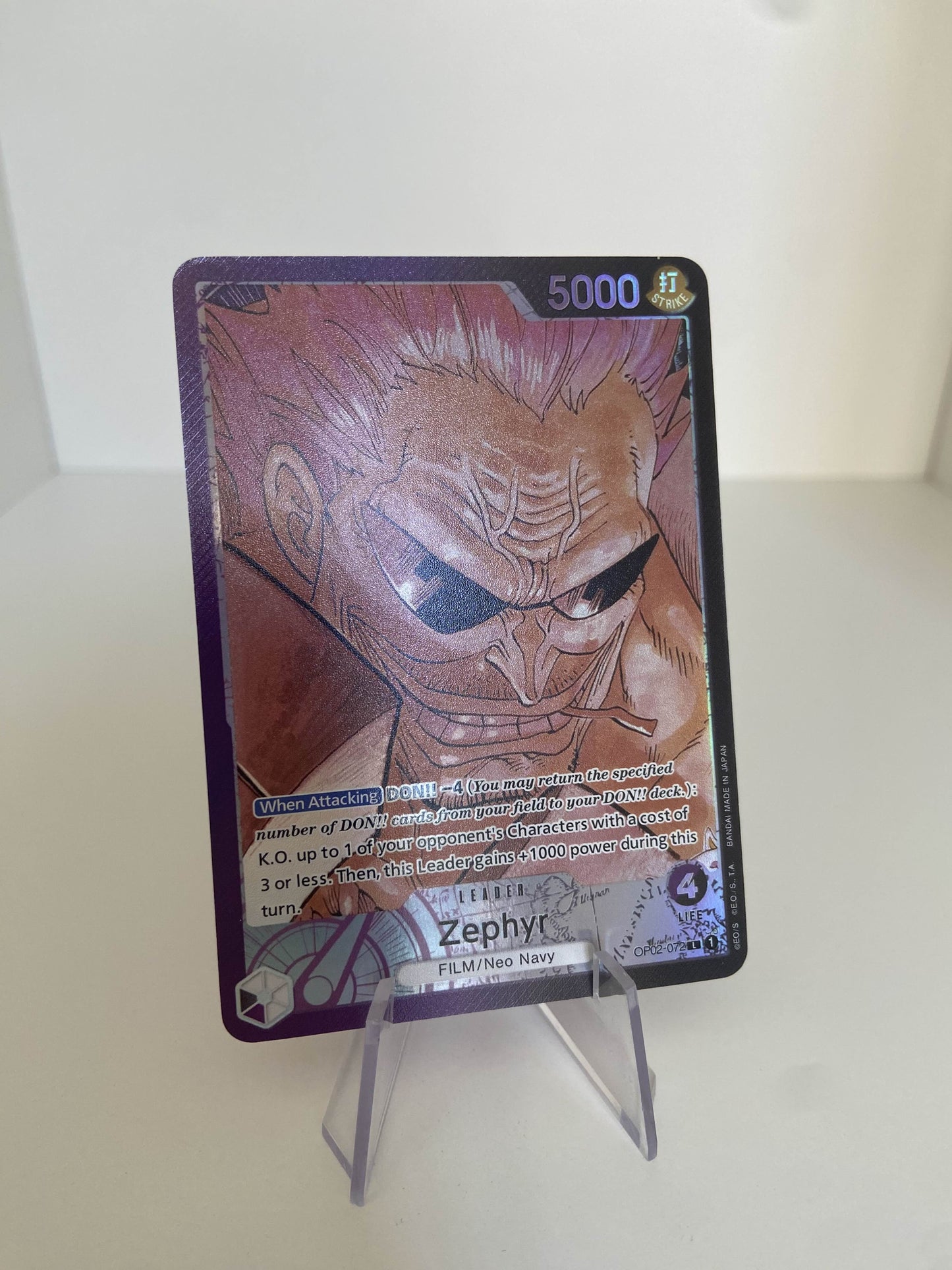 Zephyr LEADER ALT (OP02-072) (EN)