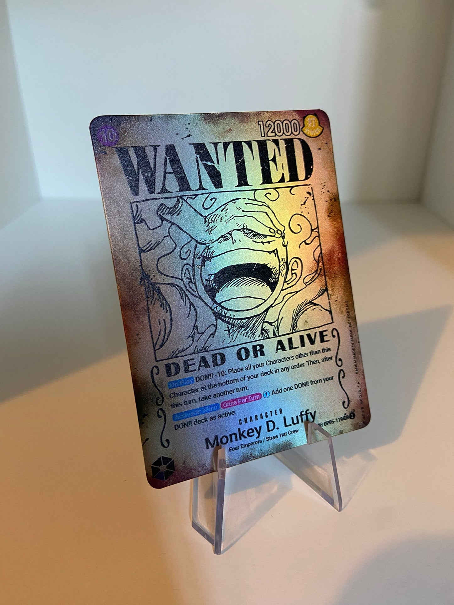 Monkey.D.Luffy Wanted (OP05-119) (EN)