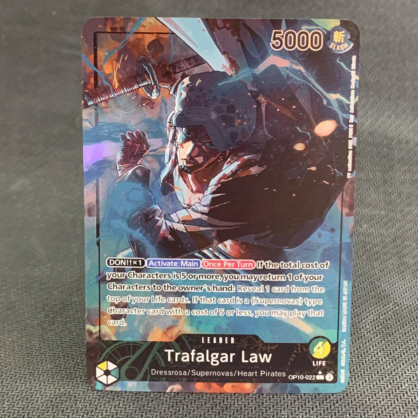 Trafalgar Law LEADER ALT (OP10-022) (V.2) (EN)