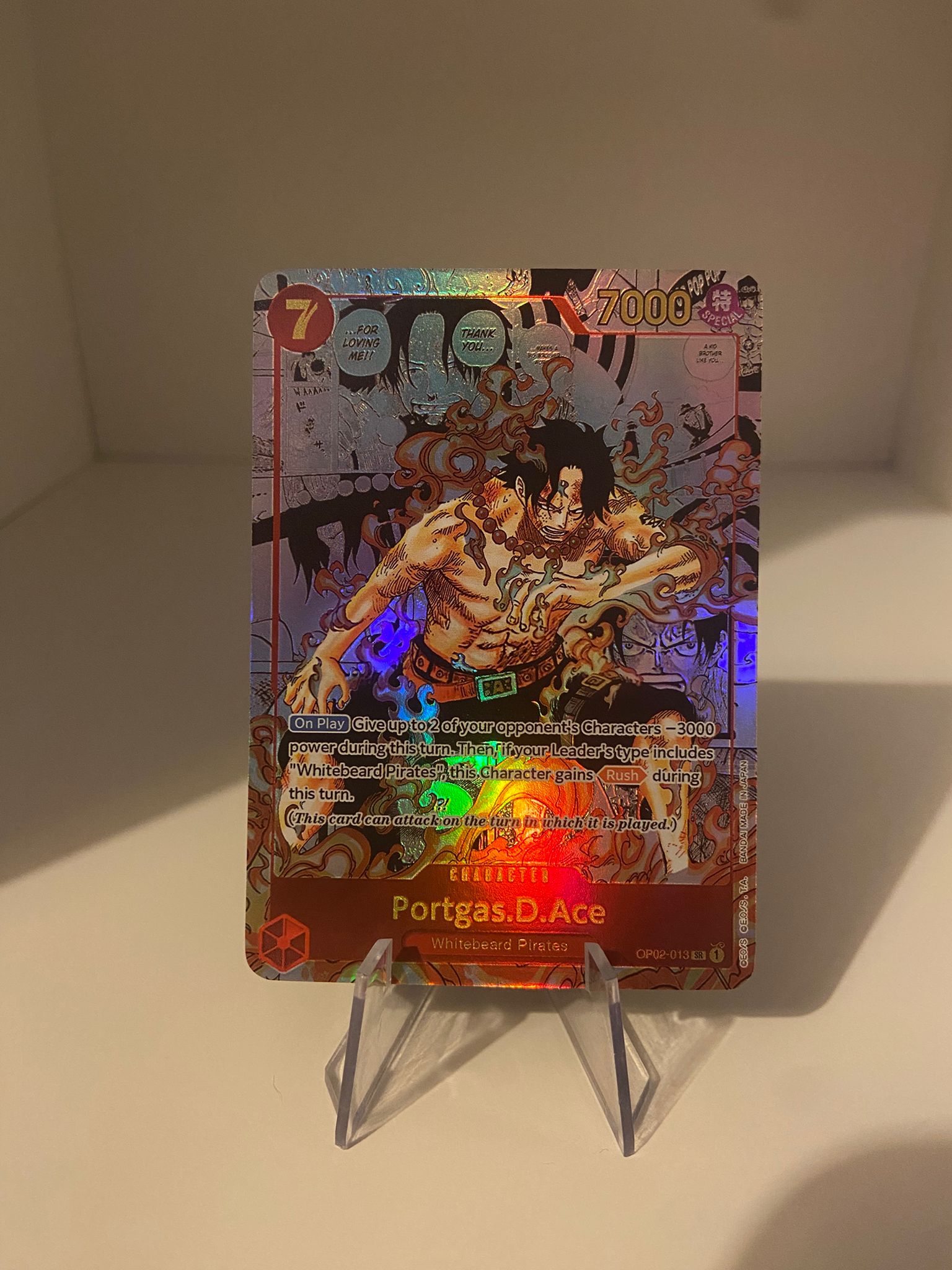 Portgas.D.Ace MANGA (OP02-013) (V.3) (JP)