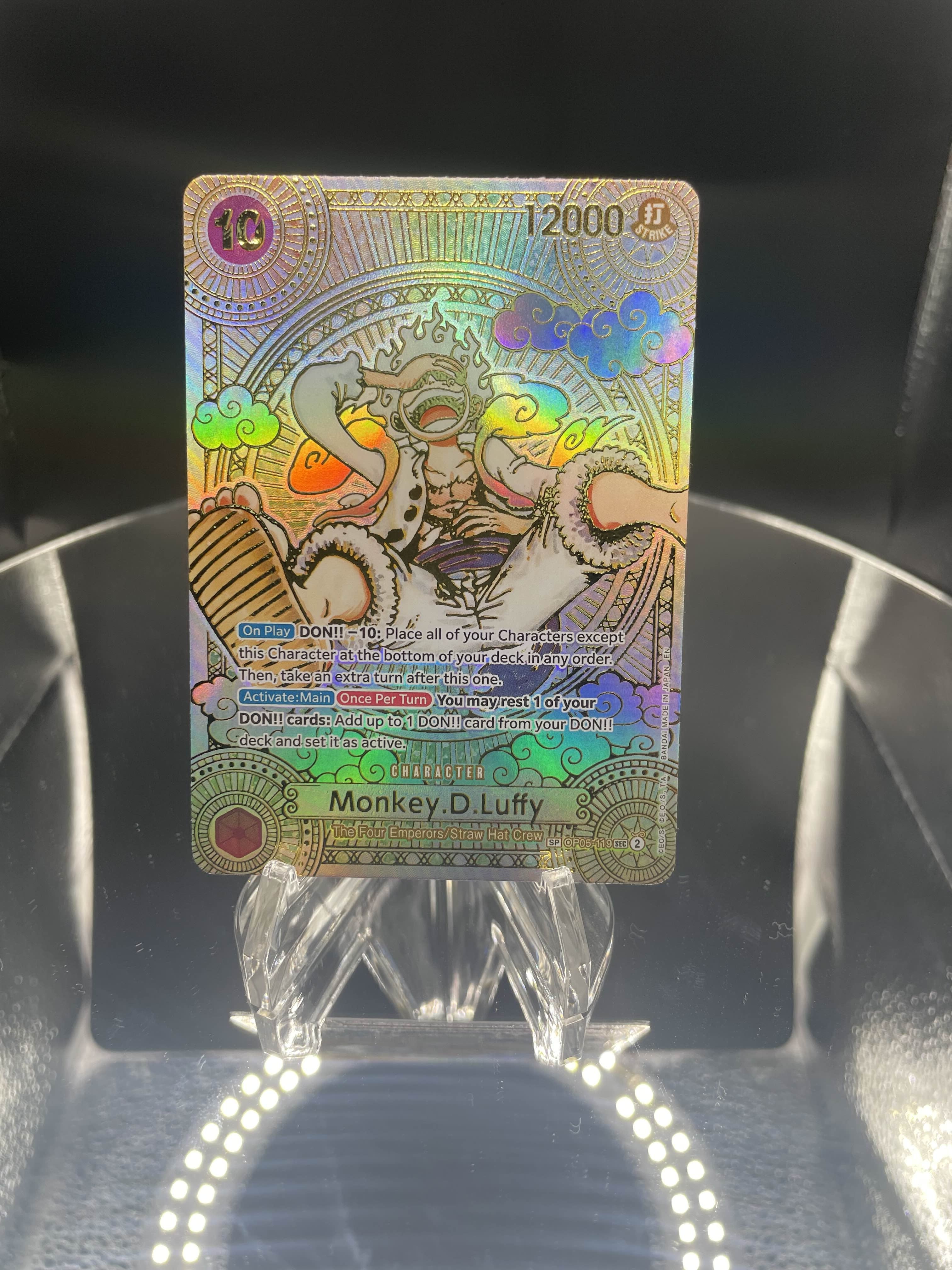 Monkey D. Luffy GOLD (OP05-119) (EN)