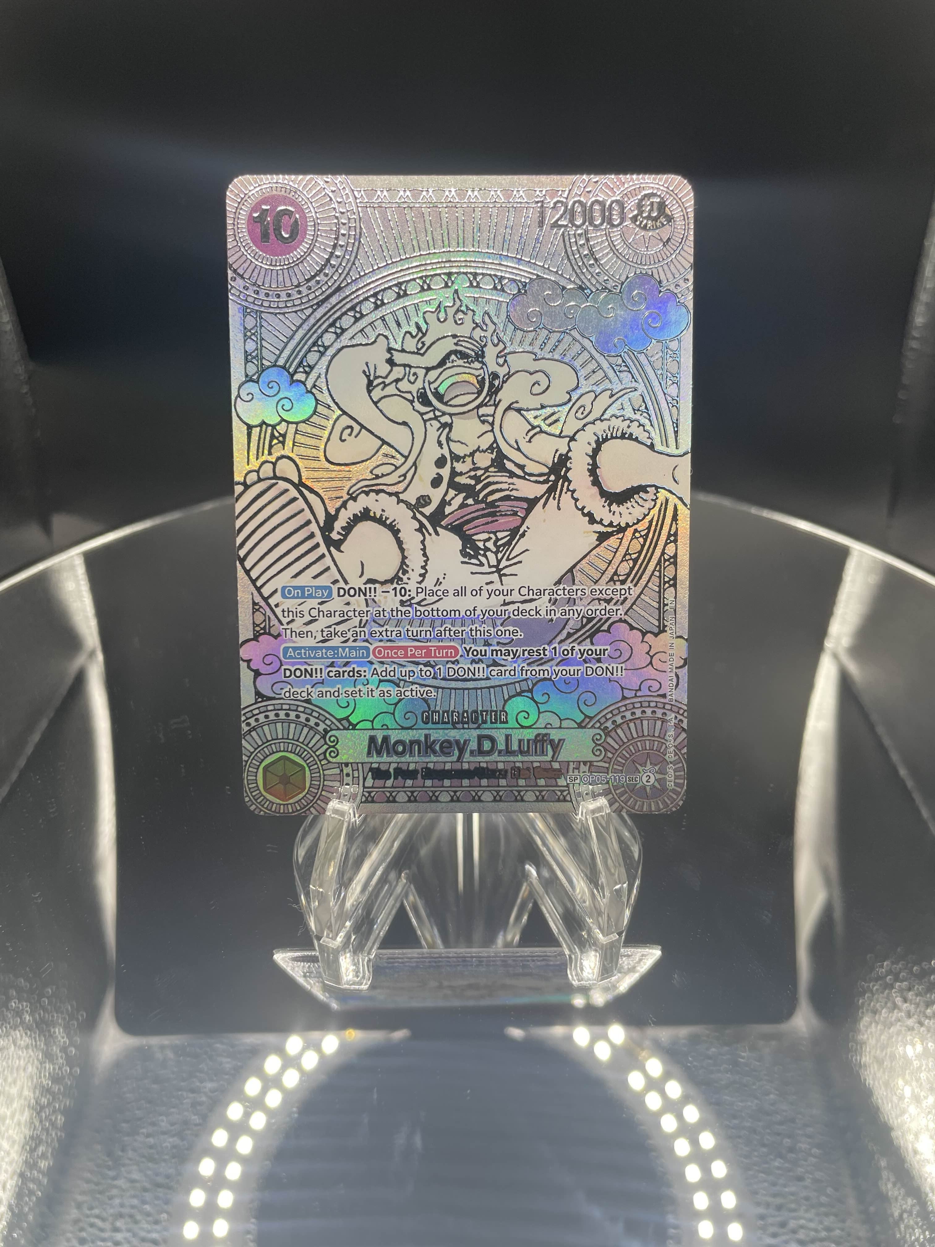 Monkey D. Luffy SILVER (OP05-119) (EN)