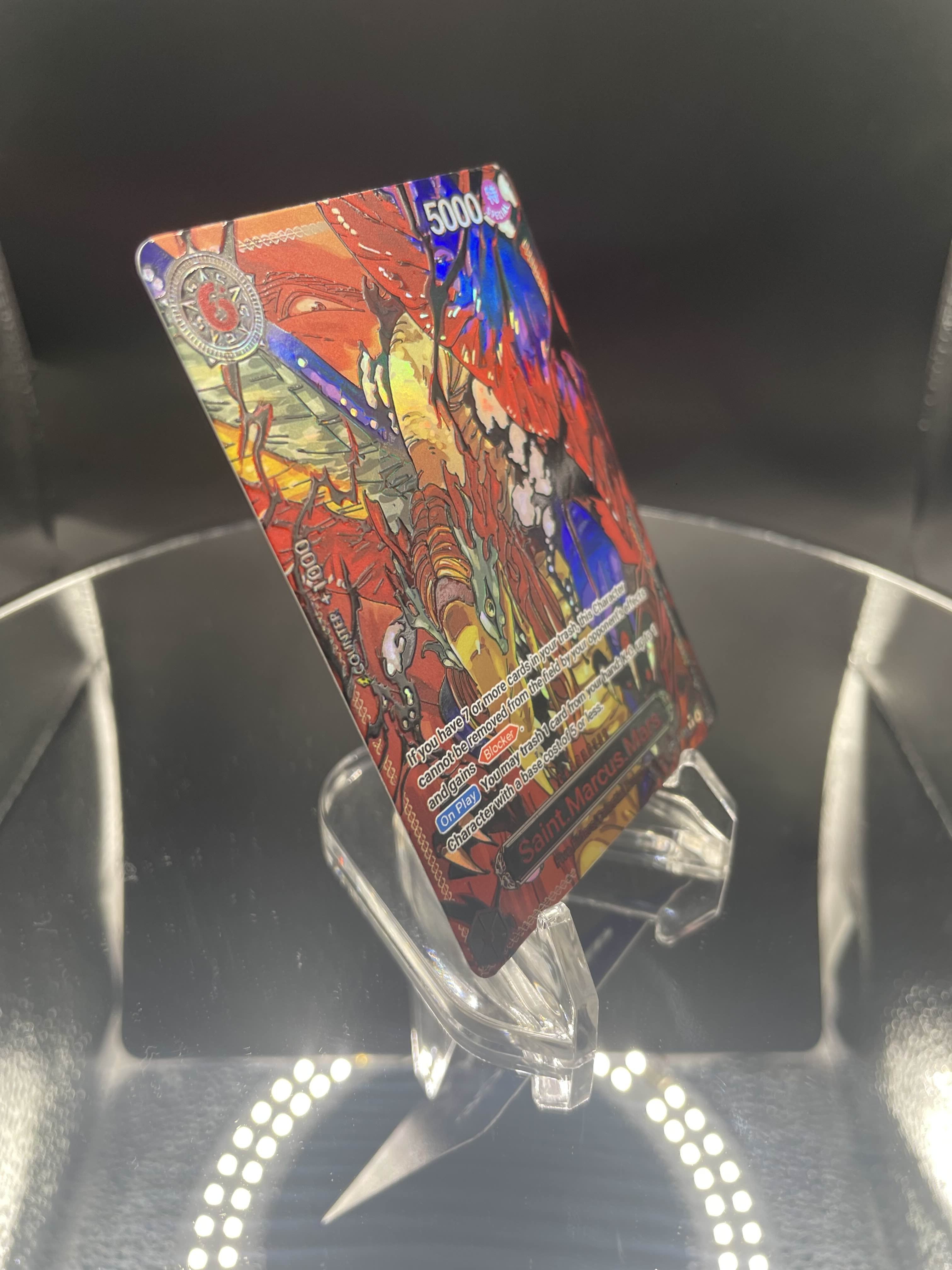 Saint Marcus Mars Alt (V.3) (OP13-091) (EN) (Five Elders/Gorosei)