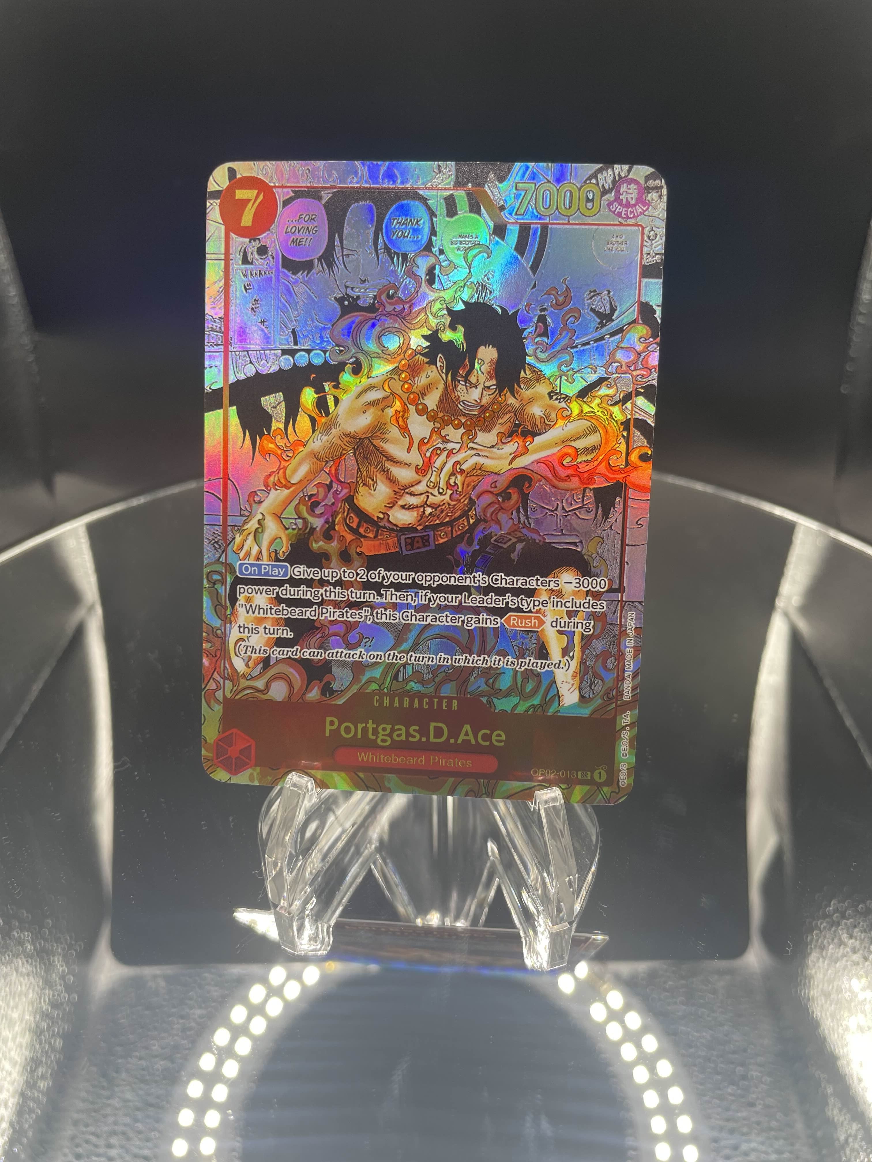 Portgas D. Ace MANGA (OP02-013) (V.3) (EN)