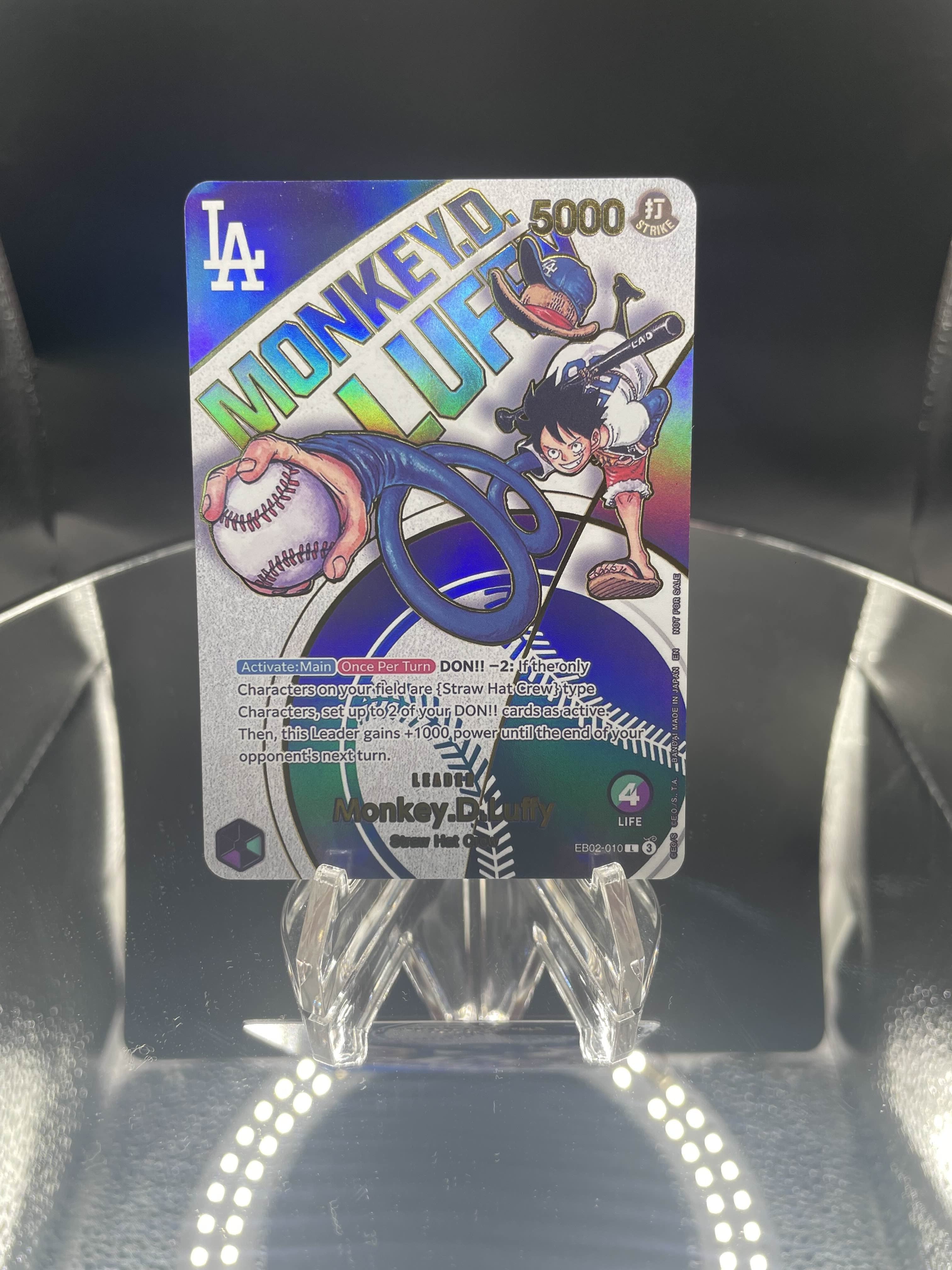 LEADER ALT Luffy Baseball LA (EB02-10) (EN)
