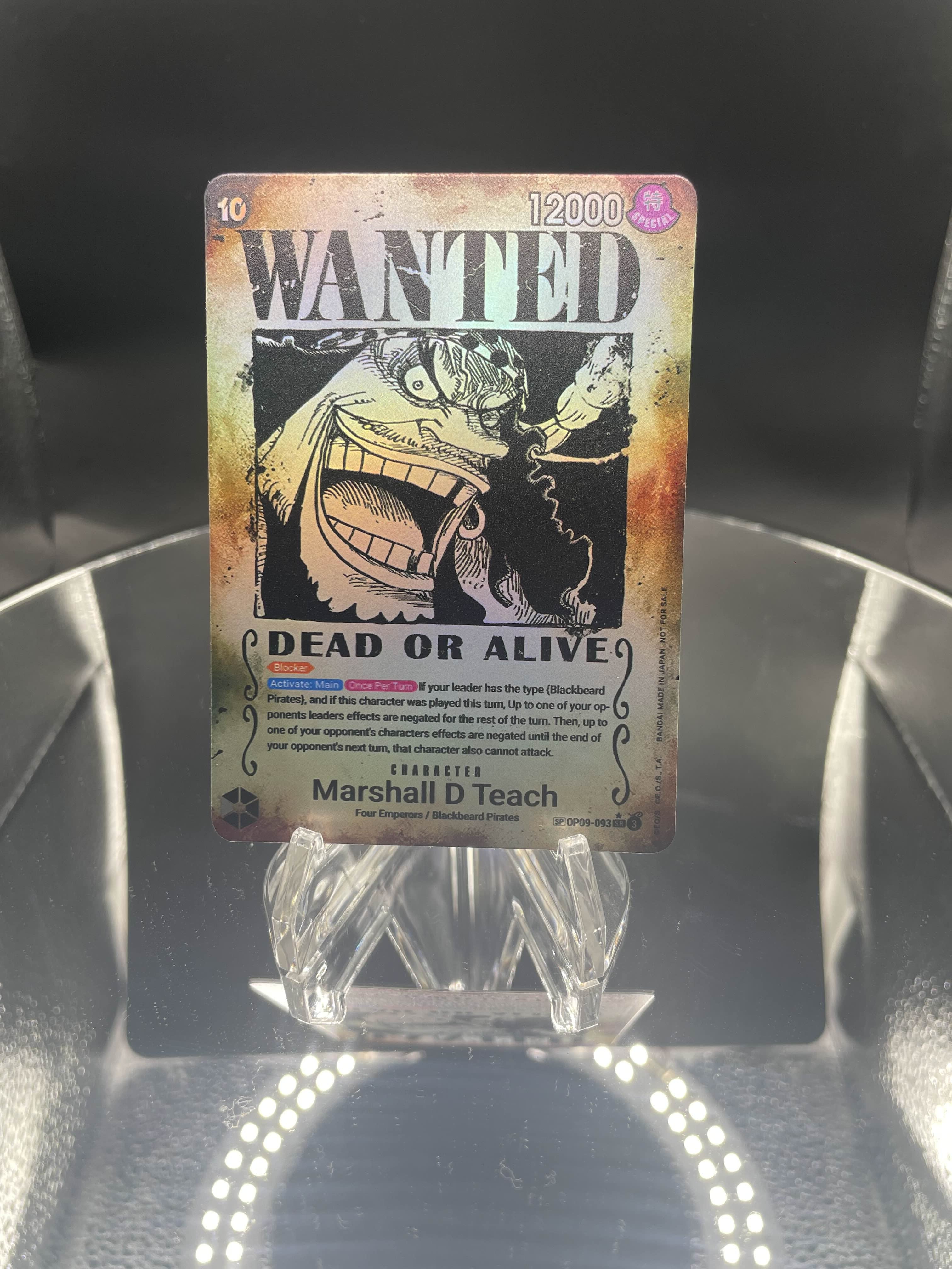 Marshall.D.Teach Wanted (OP09-093) (V.3) (EN)