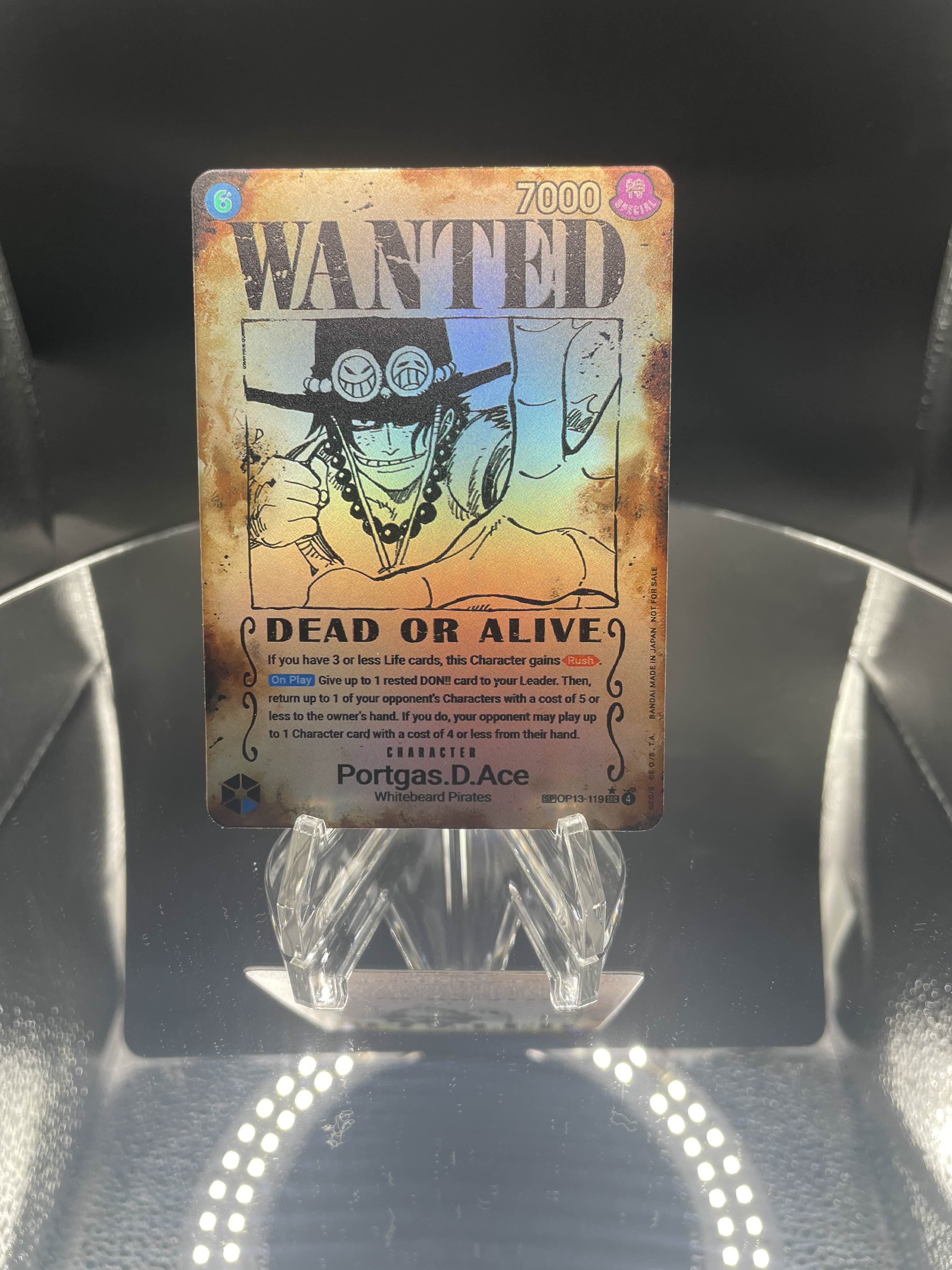 Portgas.D.Ace Wanted (OP13-119) (EN)