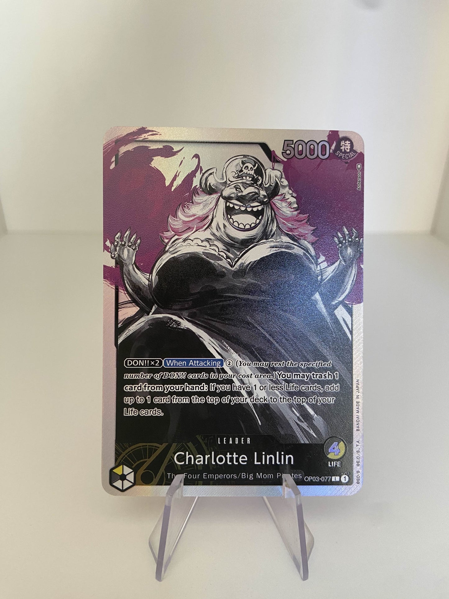 Charlotte Linlin LEADER ALT (OP03-077) (V.2) (EN)