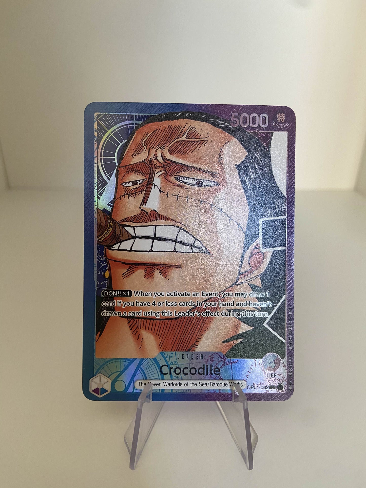 Crocodile LEADER ALT (OP01-062) (EN)