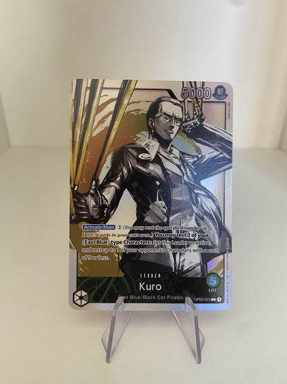 Kuro LEADER ALT (OP03-021) (V.2) (EN)