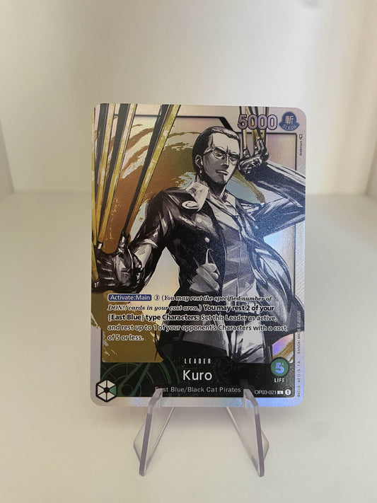 Kuro LEADER ALT (OP03-021) (V.2) (EN)