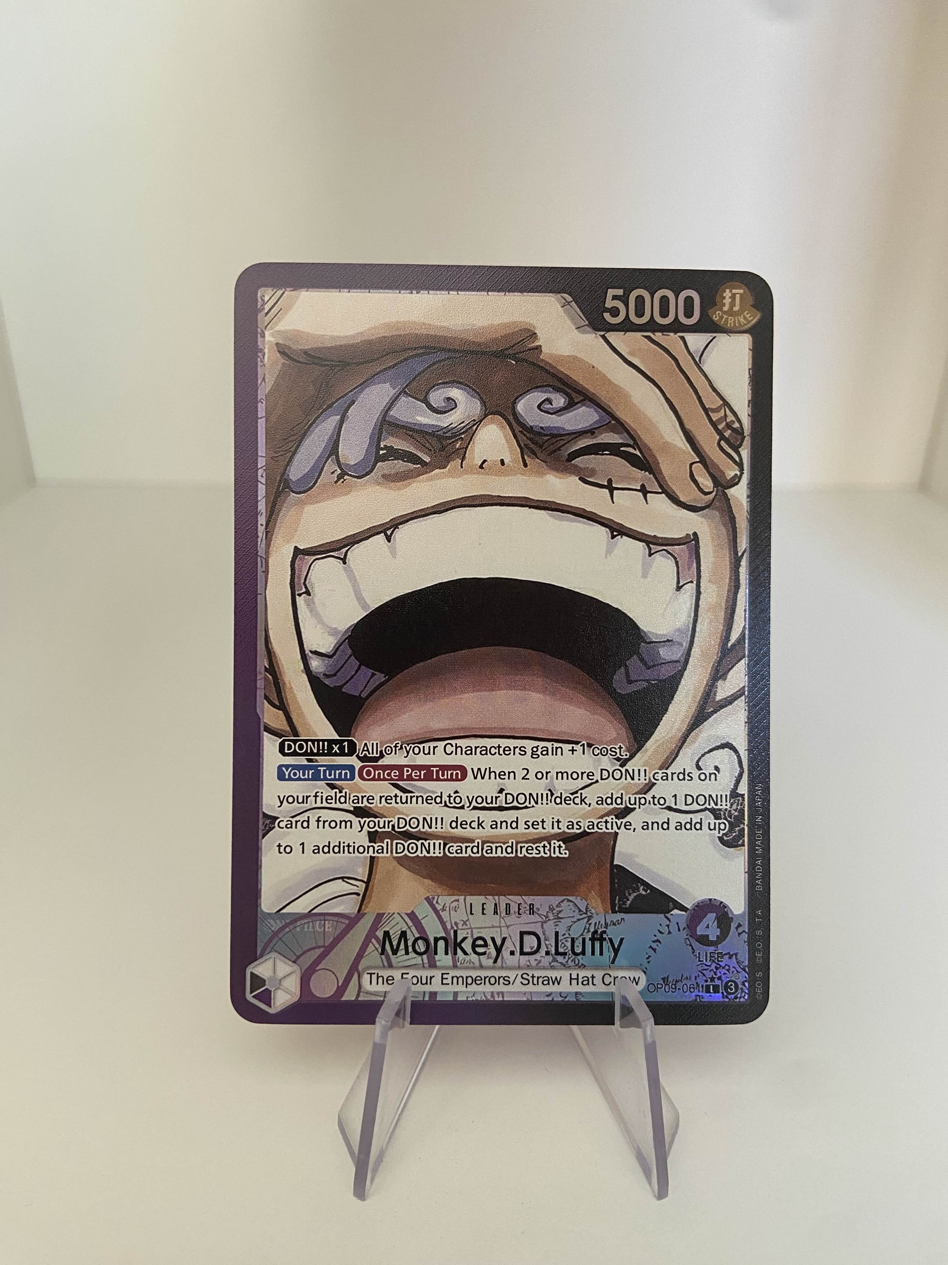 Monkey.D.Luffy LEADER ALT (OP09-061) (V.2) (EN)