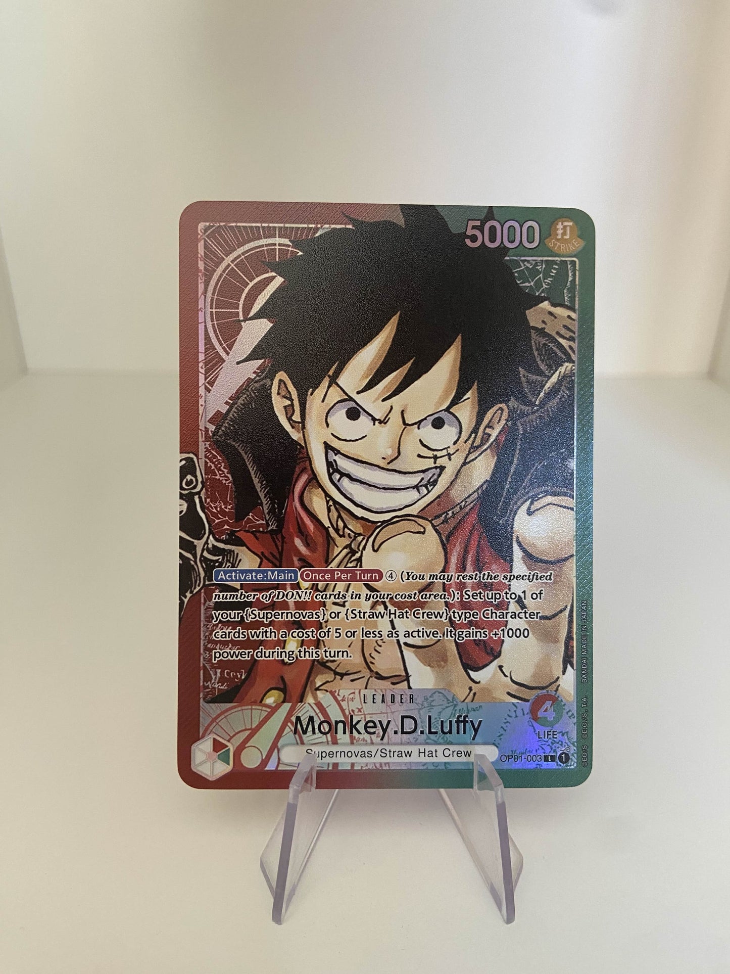 Monkey.D.Luffy LEADER ALT (OP01-003) (V.2) (EN)