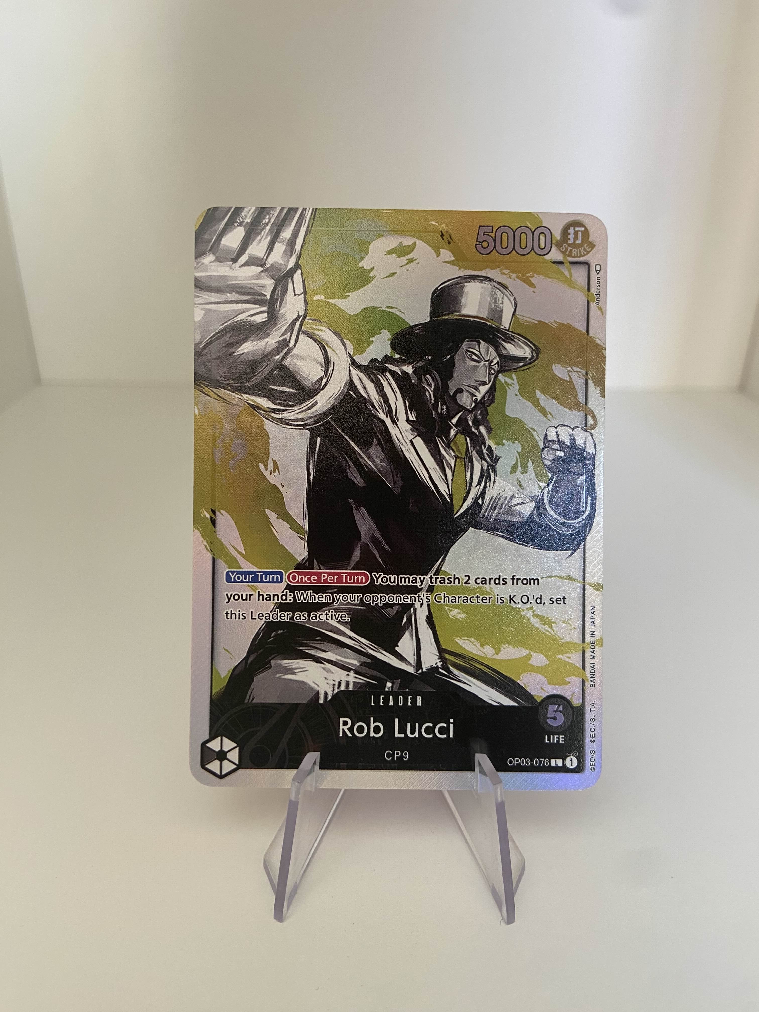 Rob Lucci LEADER ALT (OP03-076) (V.2) (EN)
