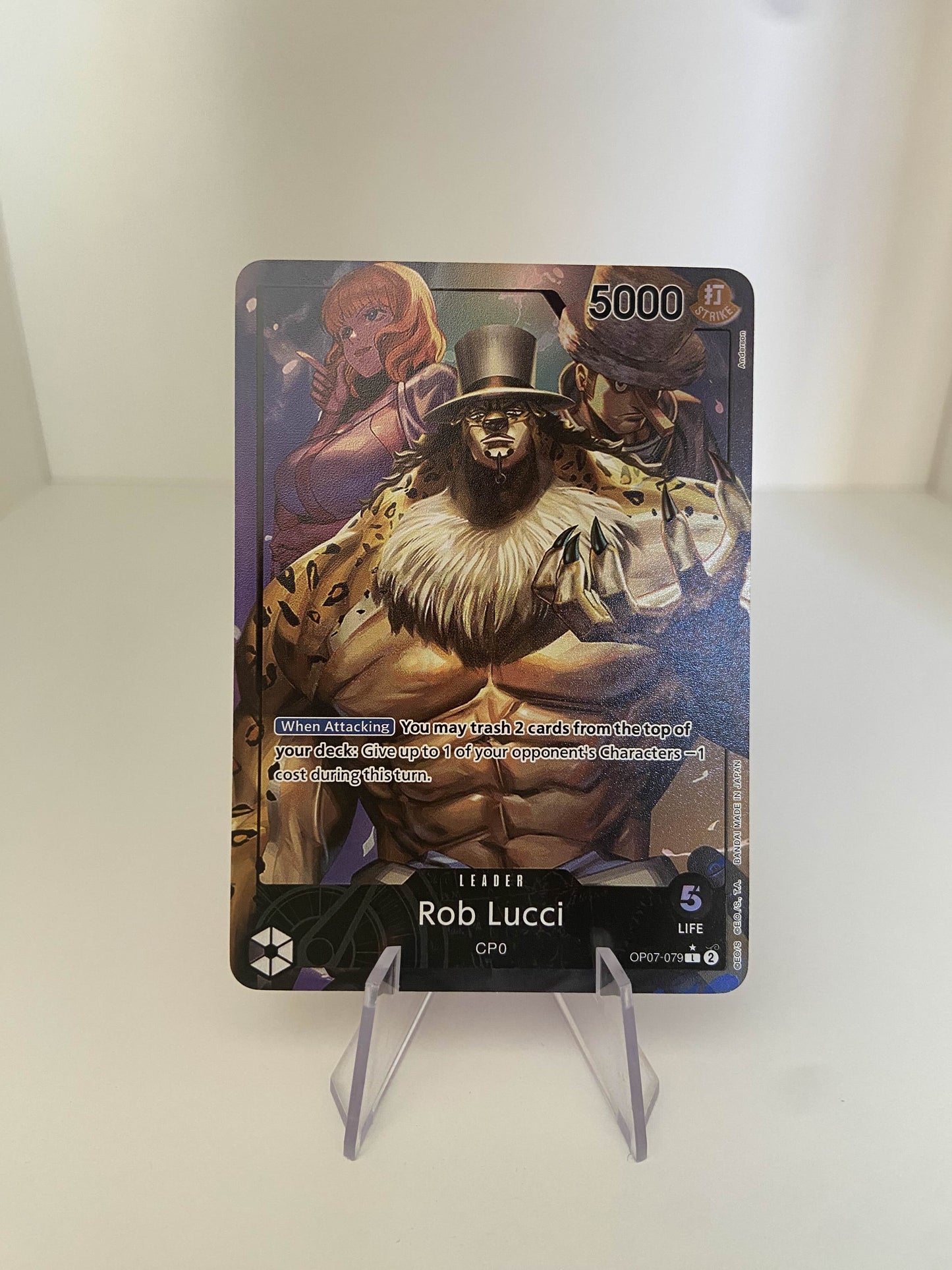 Rob Lucci LEADER ALT OP07-079 (EN)