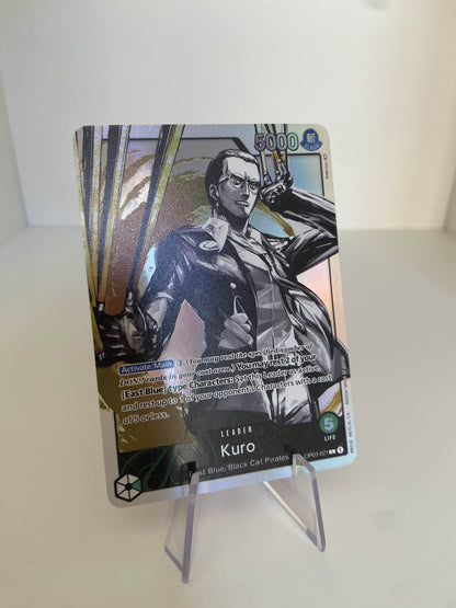 Kuro LEADER ALT (OP03-021) (V.2) (EN)