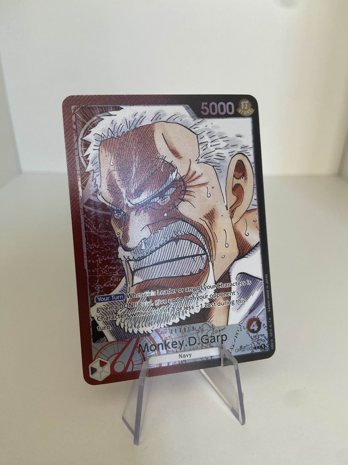 Monkey.D.Garp LEADER ALT (OP02-002) (V.2) (EN)
