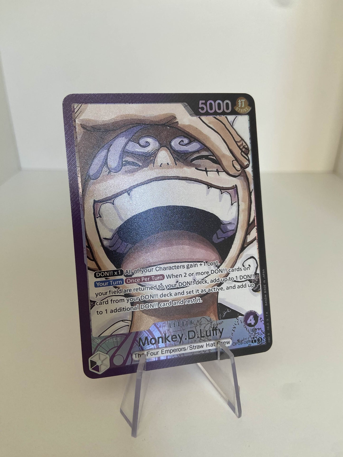 Monkey.D.Luffy LEADER ALT (OP09-061) (V.2) (EN)