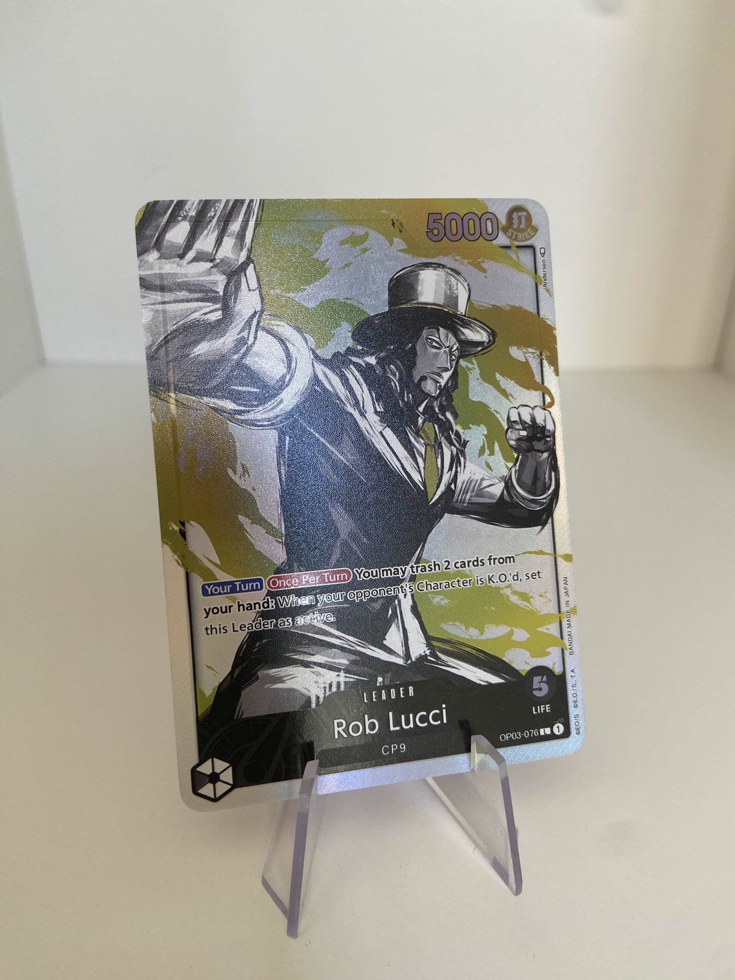 Rob Lucci LEADER ALT (OP03-076) (V.2) (EN)