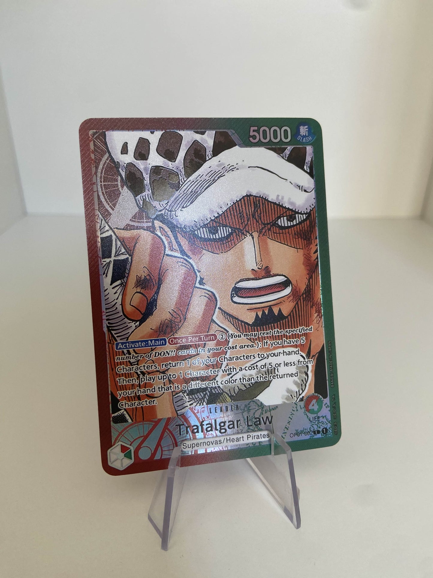 Trafalgar Law LEADER ALT (OP01-002) (V.2) (EN)