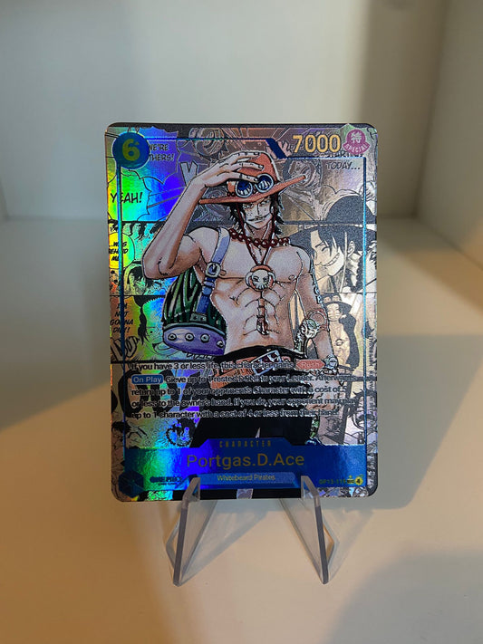 Pack x4 Portgas.D.Ace MANGA (OP13-119) (V.3) (EN)