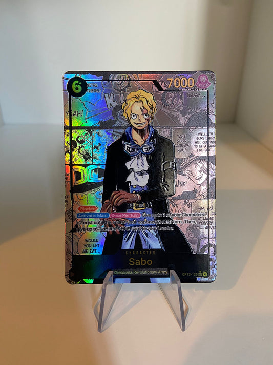 Pack x4 Sabo MANGA (OP13-120) (V.3) (EN)