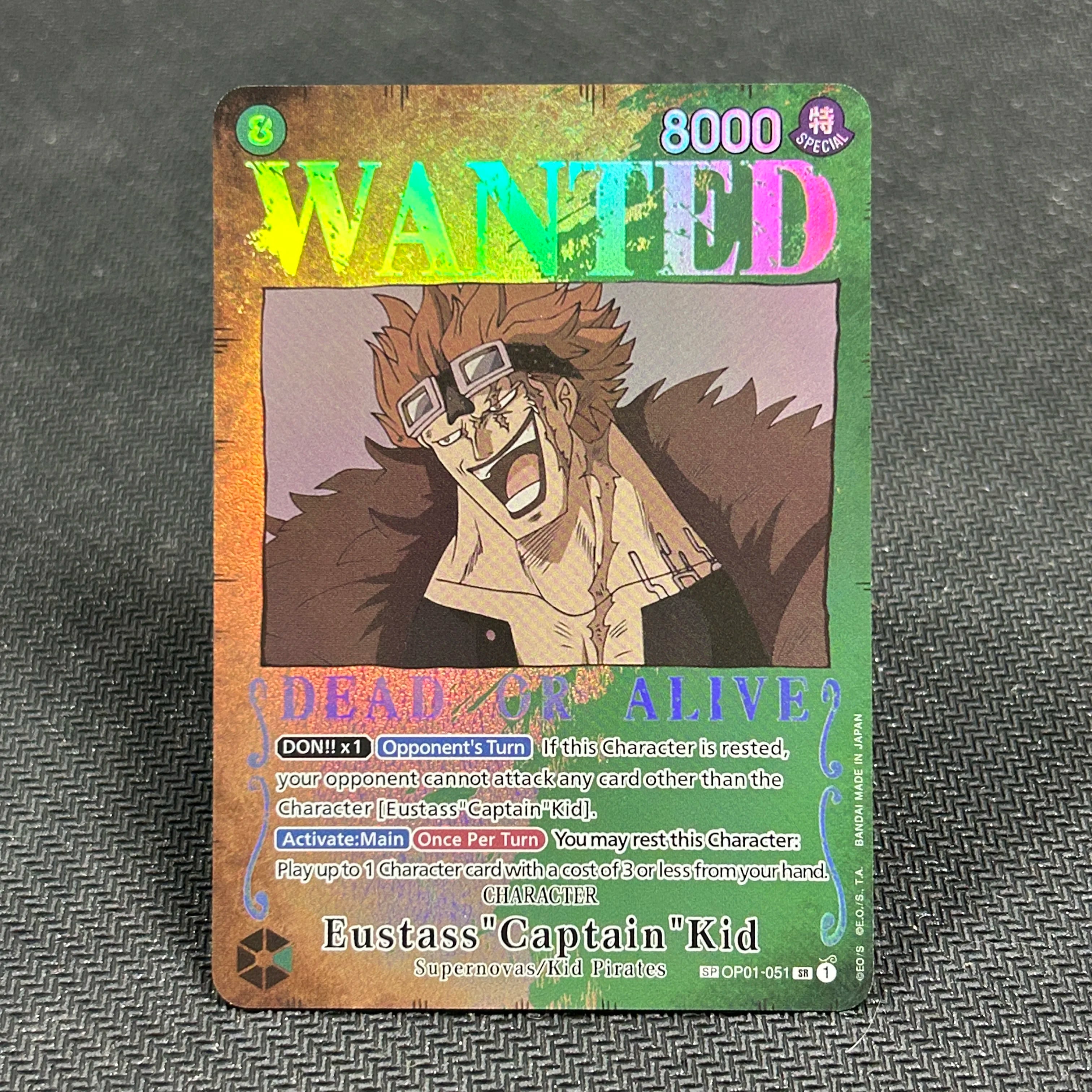 Eustass"Captain"Kid Wanted (OP01-051) (EN)