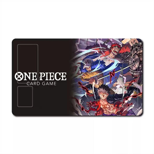 OPTCG Play Mat - Luffy, Kid and Law