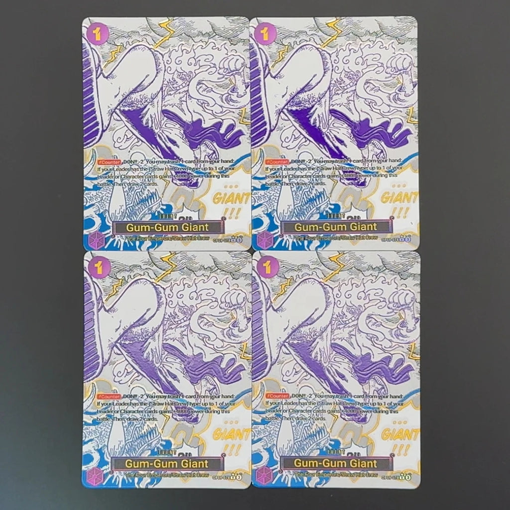 Pack Gum-Gum Giant EVENT MANGA (OP09-078) (V.2) (EN) x4