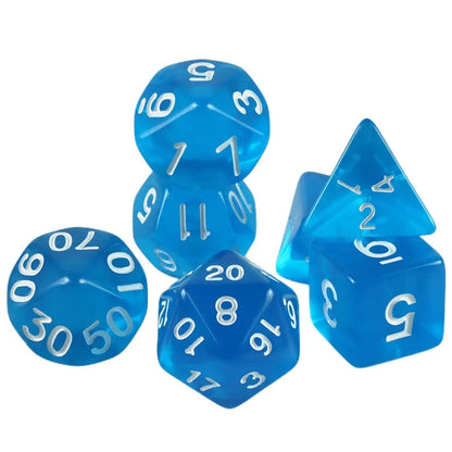 Set of 7 Dice - All colors