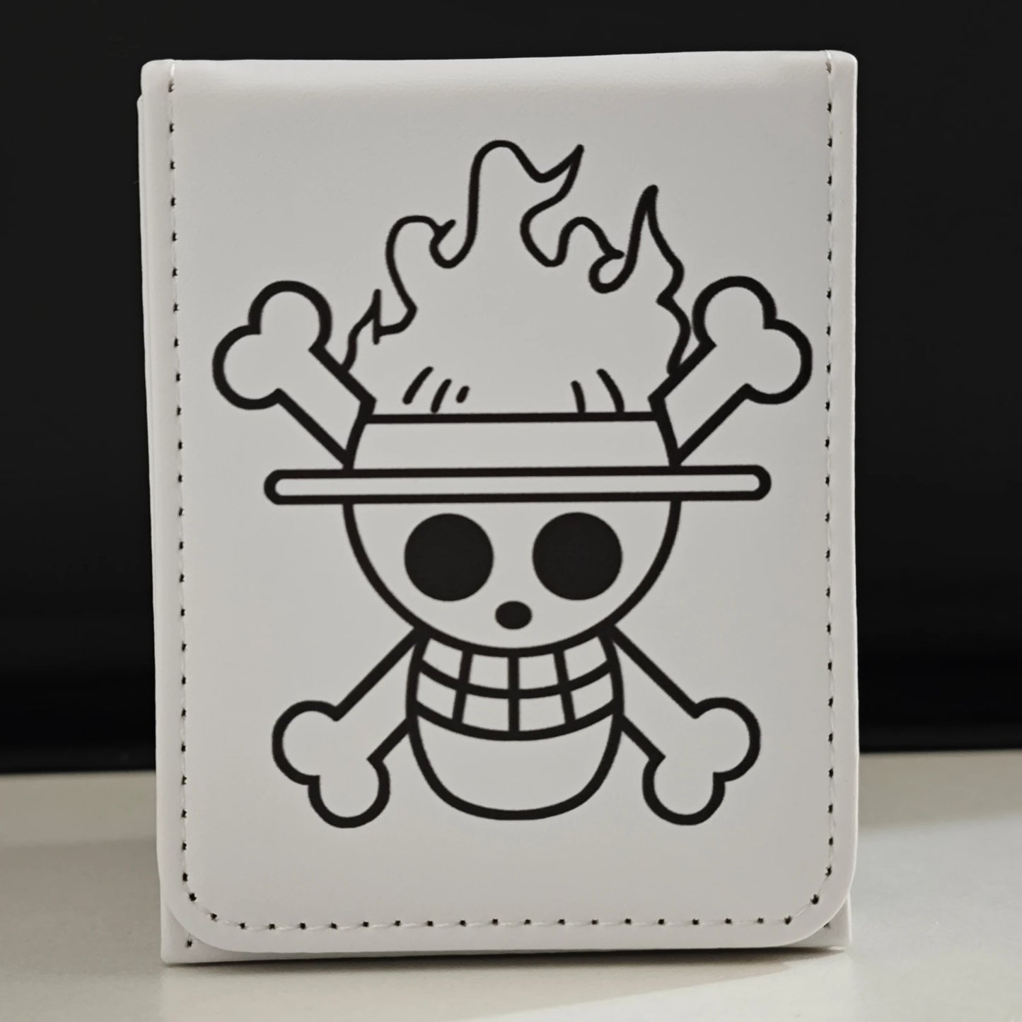 Deck Box - Luffy Gear 5 Nika (White/Black)