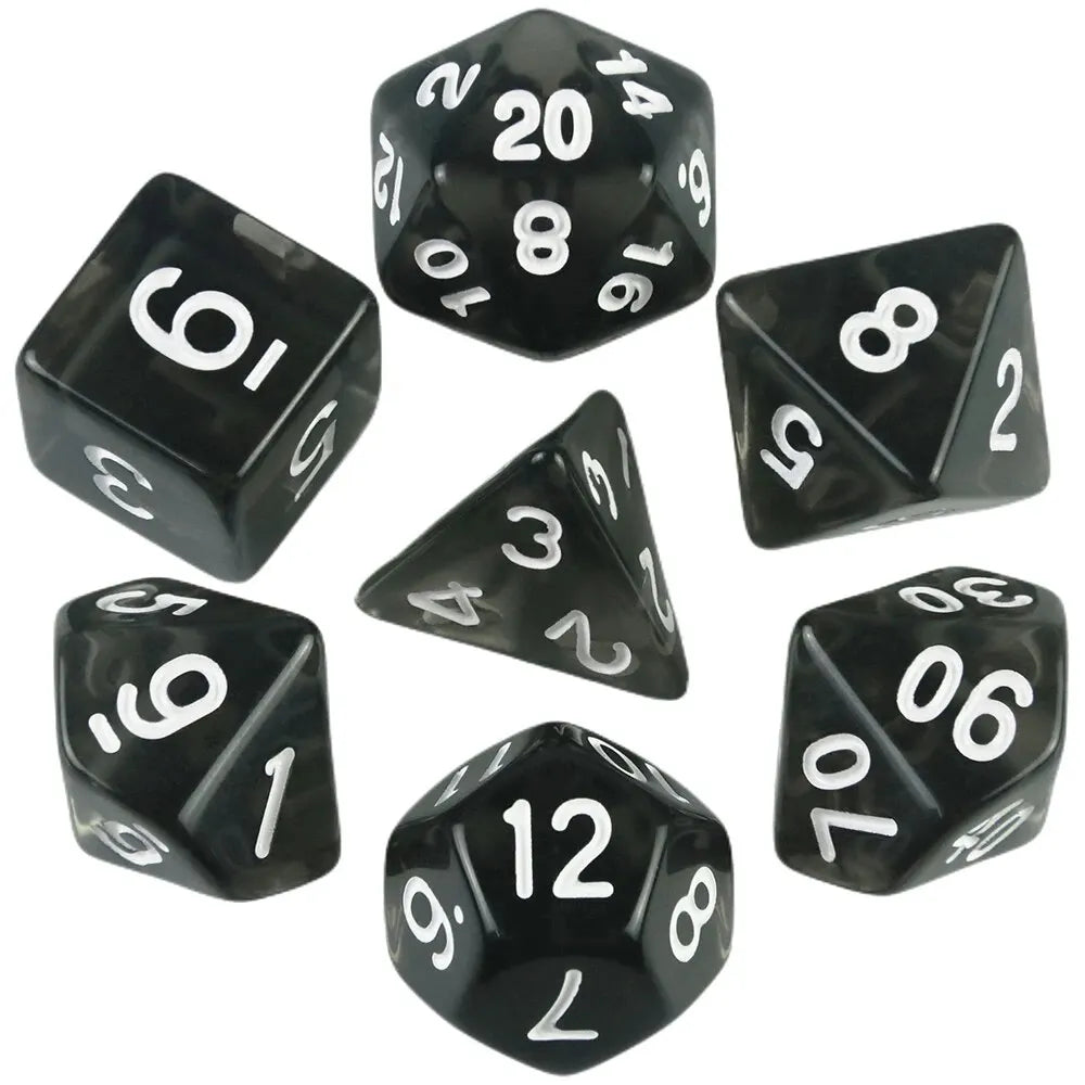 Set of 7 Dice - All colors
