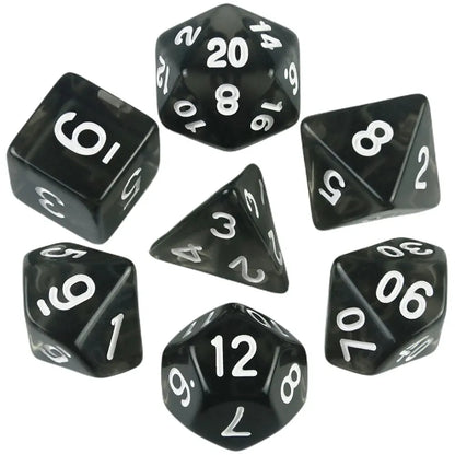 Set of 7 Dice - All colors