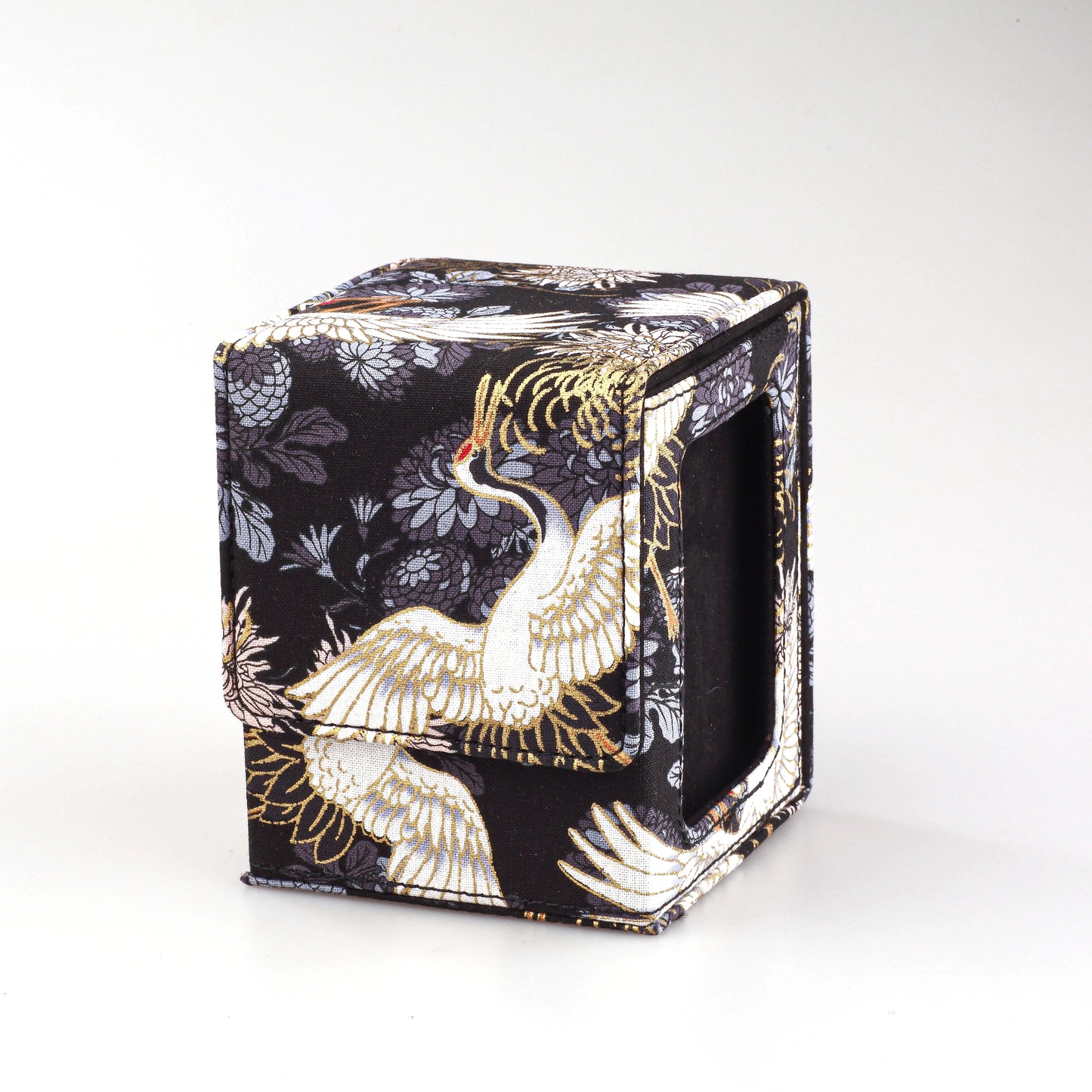 Deck Box - Black Crane