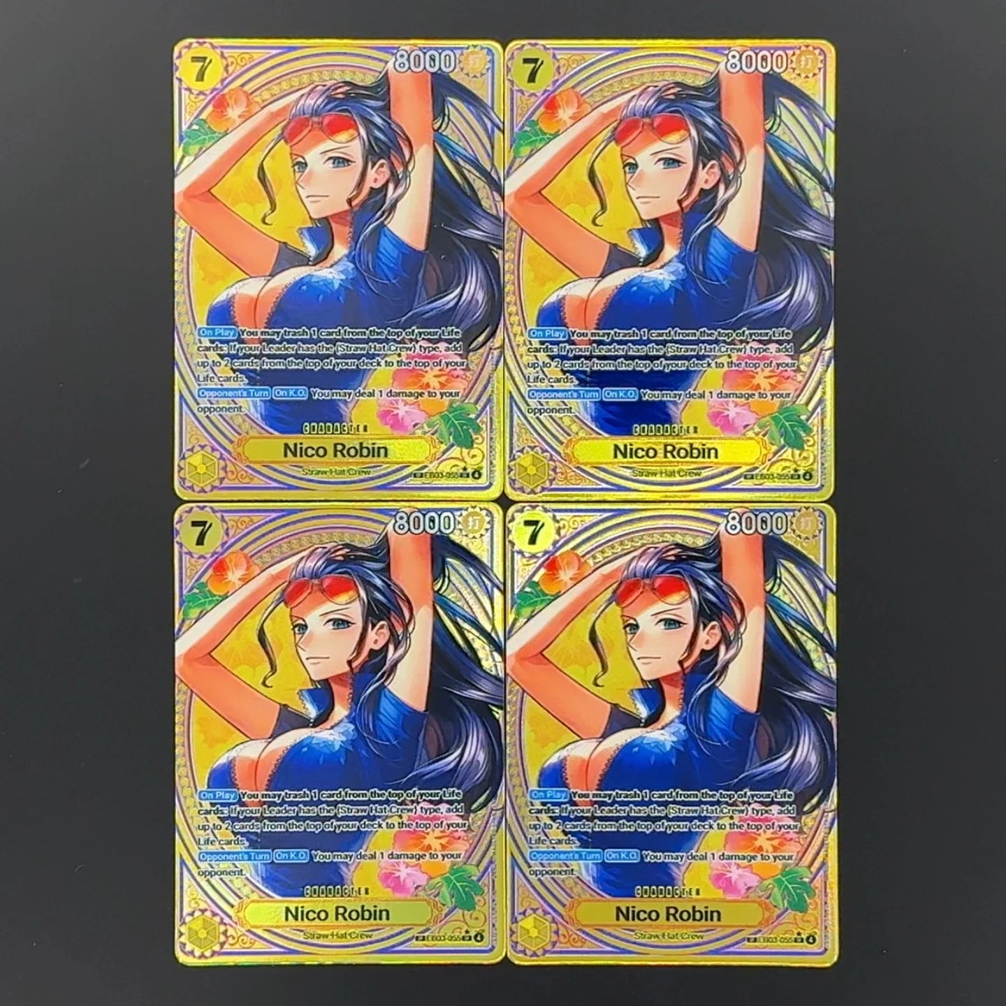 Pack Nico Robin ALT SP (EB03-055) (V.3) (EN) x4