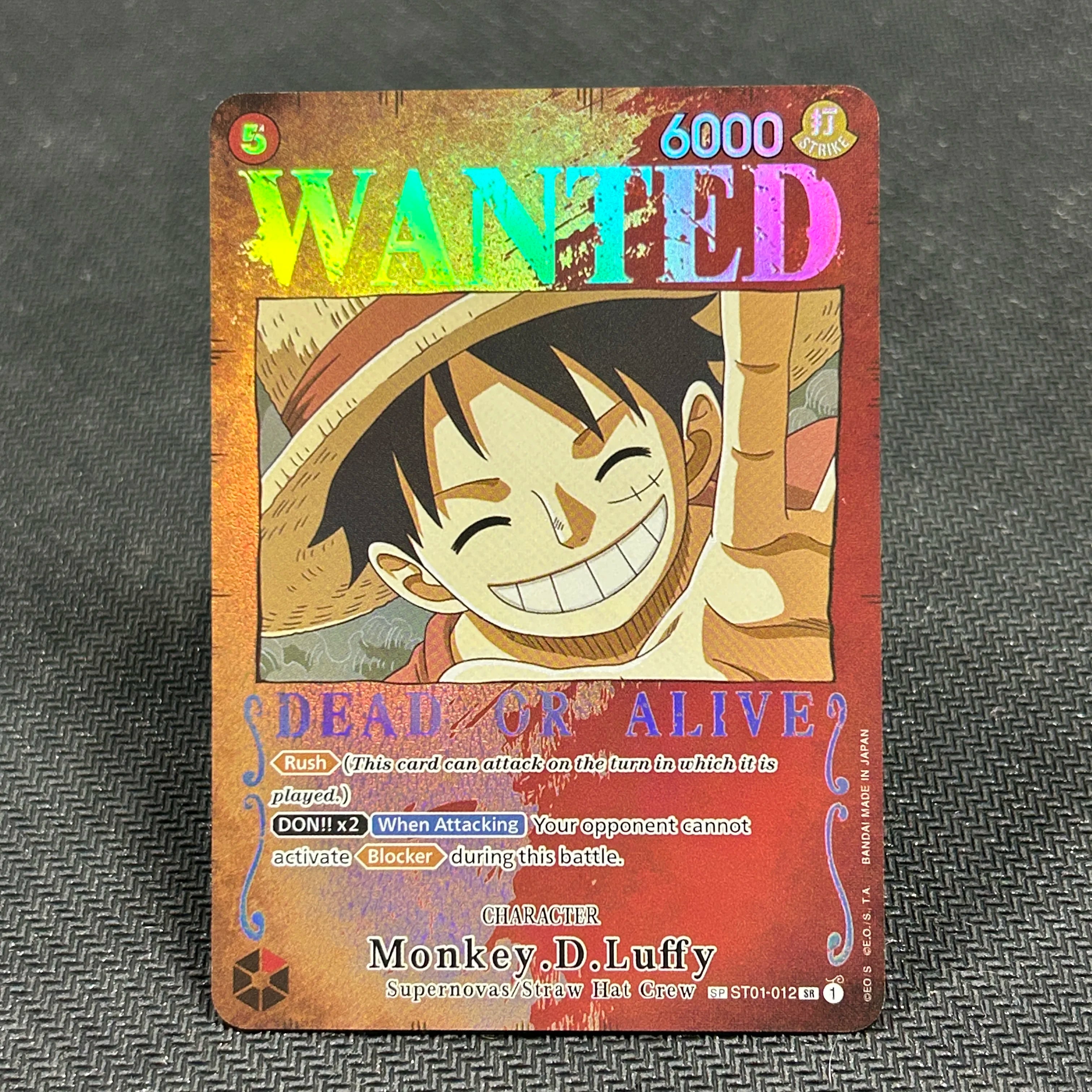 Monkey D. Luffy Wanted (ST01-012) (EN)