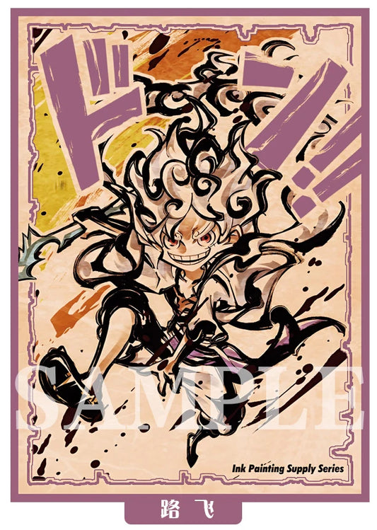 Sleeves Cartoon Luffy x60 (OPTCG)