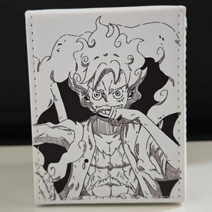 Deck Box - Luffy Gear 5 Nika (White/Black)