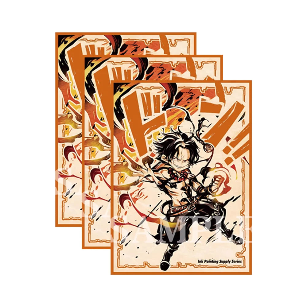 Sleeves Cartoon Ace x60 (OPTCG)