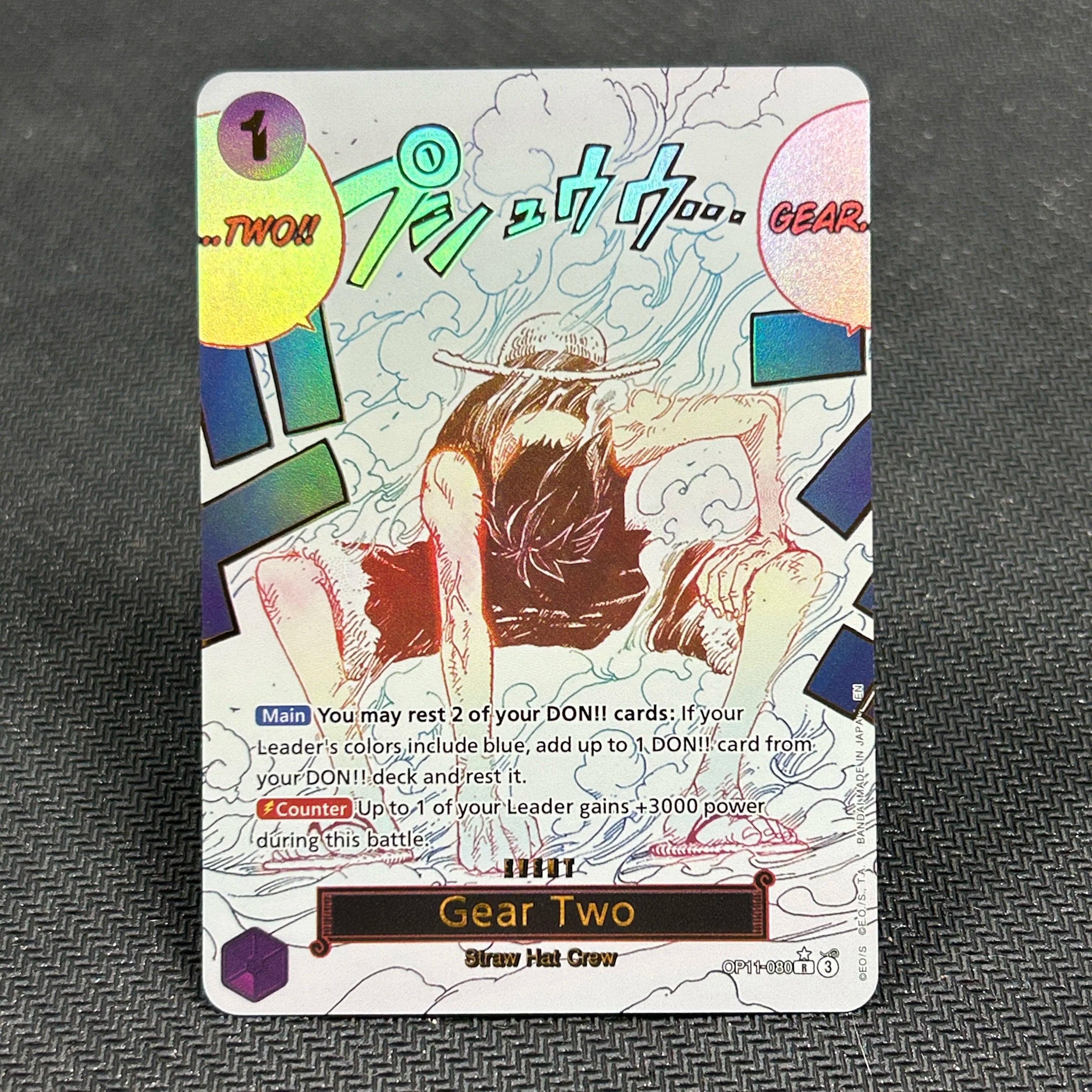 Gear Two EVENT MANGA (OP11-080) (V.2) (EN)
