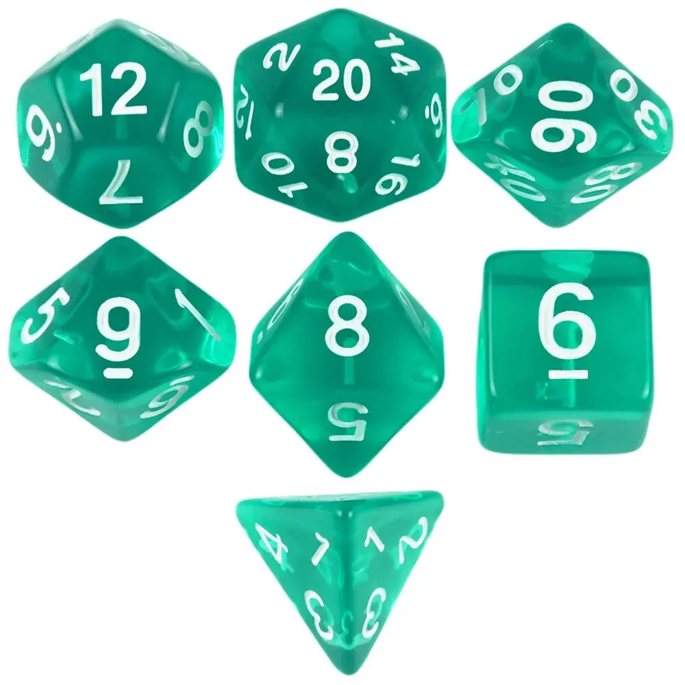 Set of 7 Dice - All colors