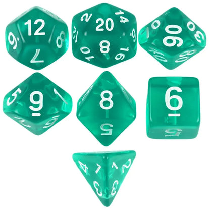 Set of 7 Dice - All colors