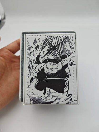 Deck Box - Zoro (White/Black)