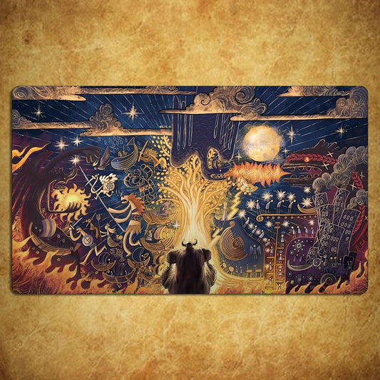 OPTCG Play Mat - Mythical fresco